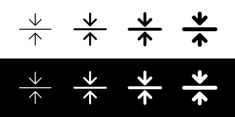 Obraz premium Editable middle center alignment vector icon. Part of a big icon set family. Perfect for web and app interfaces, presentations, infographics, etc