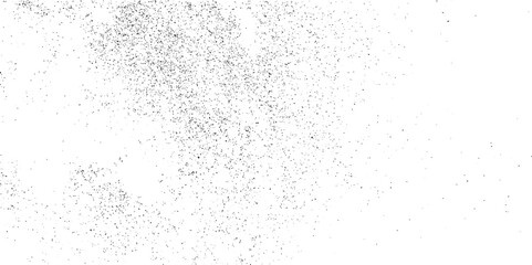 Abstract dust particle and dust grain texture on white background, dirt overlay or screen effect use for grunge background vintage style. Black and white grunge urban texture with copy space.