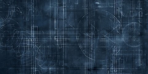 Fototapeta premium Blueprint background