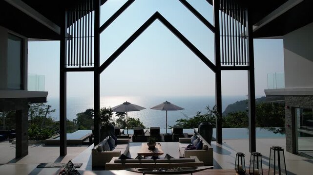 View of luxury Villa in Phuket, Thailand