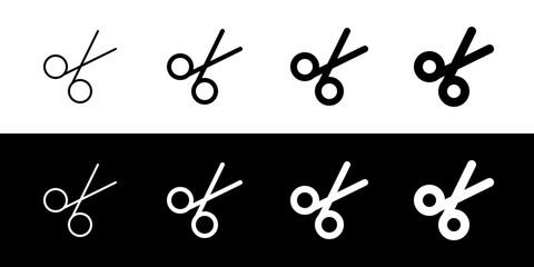 Editable vector scissors cut icon. Part of a big icon set family. Perfect for web and app interfaces, presentations, infographics, etc