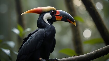 Fototapeta premium toucan on a branch