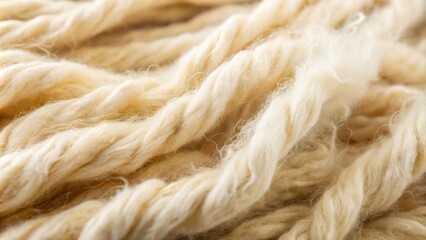 Fototapeta premium Close up background of soft wool fibers, wool, close up, background, soft, fibers, textile, material, texture, natural, macro
