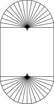 recommend clip art: Monoline Arch Frame