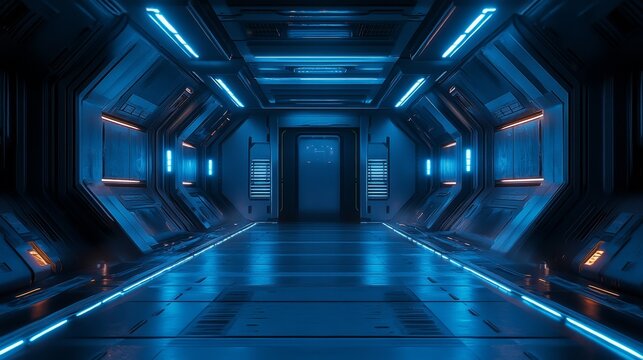 Futuristic spatial design, minimalist aesthetics, and high-precision details. Cutting edge visual composition, emphasizing clean lines and modernity.