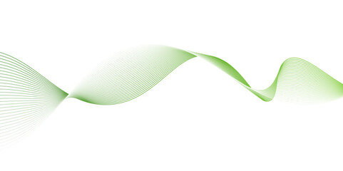 abstract vector green wave melody lines, Colorful vector background.The abstract background green smoke on white,green wave melody lines on white background,green wave line on abstract background,