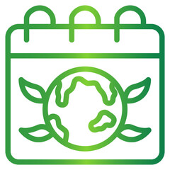  earth day Icon, Filled Line style icon vector illustration, Suitable for website, mobile app, print, presentation, infographic and any other project.
