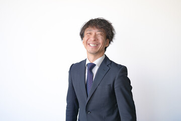 笑顔のミドルビジネスマン