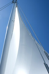 Obraz premium Vancouver, British Columbia. Canada Place Sails at the cruise terminal