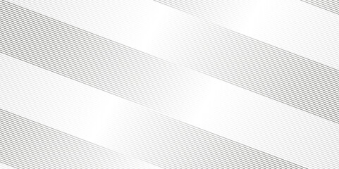Naklejka premium Abstract thin parallel wave diagonal gray gradient line. vector slope blend striped on white background. Geometric Diagonal, oblique, slanting lines, stripes web line texture background.