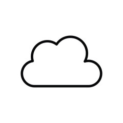 Cloud vector icon