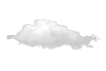 Obraz premium white cloud on white background