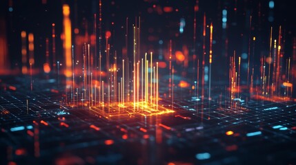 Visualization of predictions and statistical data for enhanced forecasting and analysis