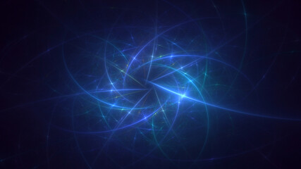 3D rendering abstract viral shape fractal background. Its not AI Generatd illustration.