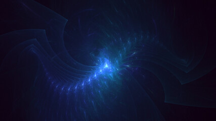 3D rendering abstract viral shape fractal background. Its not AI Generatd illustration.