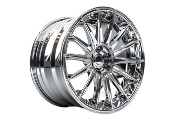 Silver chrome wheel Alloy car. wheels Rim or Mag Wheel high performance auto part decoration...