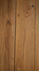 Fototapeta premium a close up of a wooden table with a knife and fork