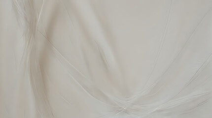 Obraz premium a close up of a white cloth with a black cat on it