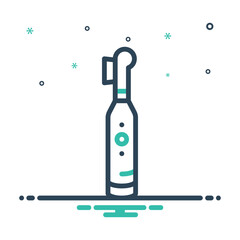 Mix icon for electric toothbrush
