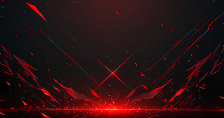 red flare shining effect background
