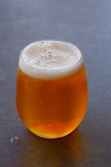 よく冷えたビールのグラス
