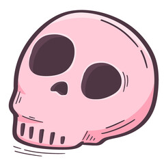 Cute clipart of Halloween decorations with a transparent background.