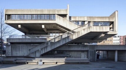 Modernist Architecture: A Concrete Structure