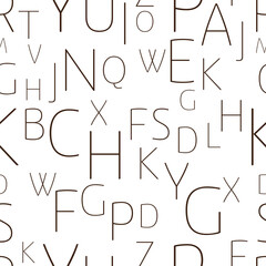 abstract background with alphabet	