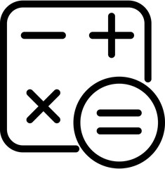 Obraz premium Calculate