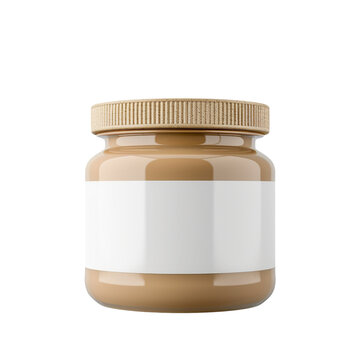recommend clip art: Blank jar with label mockup clip art