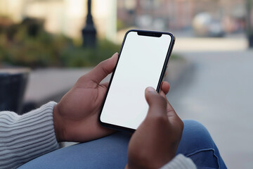 スマホを持つ人4
