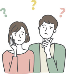 疑問に思う人たち_男女