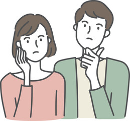 何かを考える人たち_男女