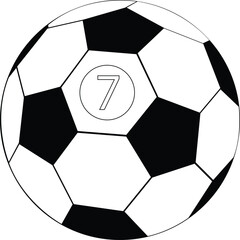 Dynamic Football and Soccer Ball Art