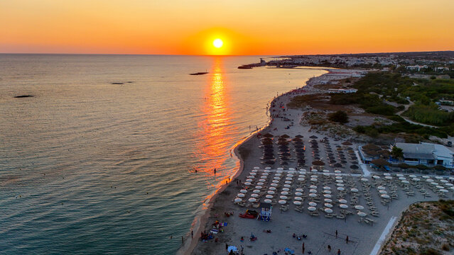 Torre San Giovanni is renowned for its long white beaches of incredible beauty and quality combined with a particularly light blue and transparent sea with shallow waters for very long stretches