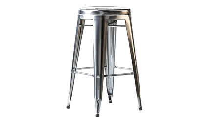 Stylish metal stool with a sleek finish, perfect for bars, kitchens, and modern decor. Durable and functional seating solution.
