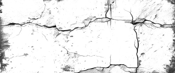 Vector damage stains cracks vintage cracked texture with cracks and scratches wall .