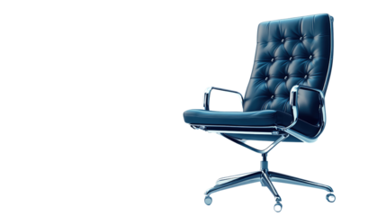 Stylish office chair with sleek lines and a modern design, perfect for enhancing workspace aesthetics and comfort.
