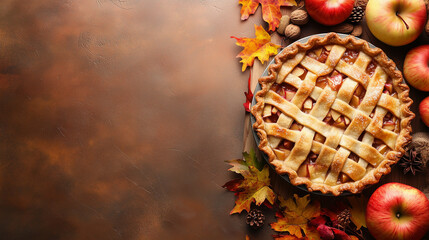 Homemade Apple Pie for Thanksgiving