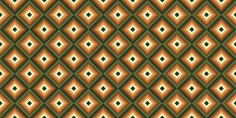 seamless pattern, illustration vector seamless pattern green tone color, retro pattern, jpg file.