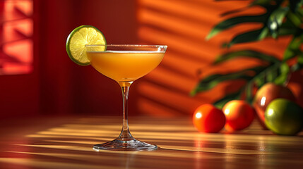 a 'Daiquiri', a zesty combination of rum, fresh lime juice, and simple syrup