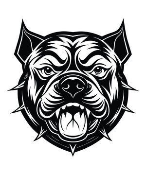 recommend clip art: Bulldog Cartoon Vector Illustration, isolated outlined vector illustration