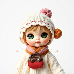 Fototapeta premium Charming Doll with Accessories