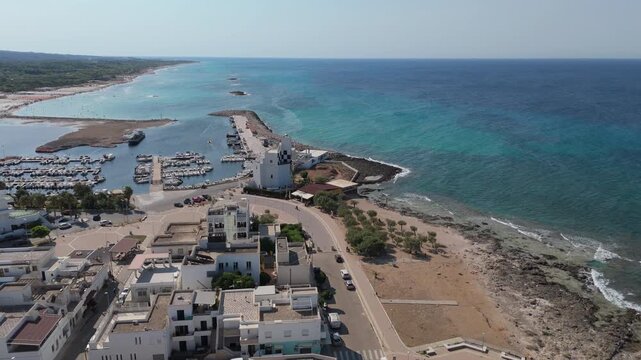 Torre San Giovanni is renowned for its long white beaches of incredible beauty and quality combined with a particularly light blue and transparent sea with shallow waters for very long stretches