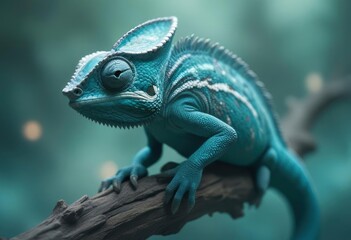 Fototapeta premium Chameleon background , ai