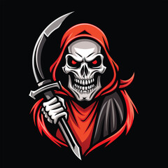 Skull vector for logo, t-shirt, template and so on