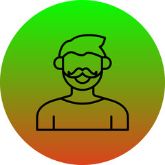 Facial hair Icon
