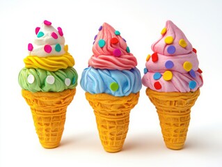 ice cream cones