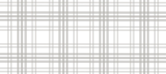 Grey and white plaid fabric texture background	