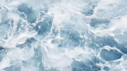 Obraz premium Dynamic Ocean Waves with Foamy Texture